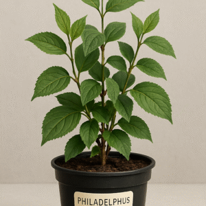 Jaśminowiec wonny 'Virginal' - Philadelphus 'Virginal' - Kwiaty Pełne, Sadzonka w Doniczce