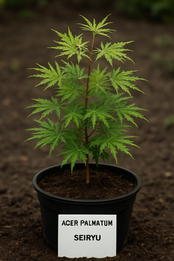 Klon palmowy 'Seiryu' - Acer palmatum 'Seiryu' - Japoński Klon Ozdobny Sadzonka w Doniczce