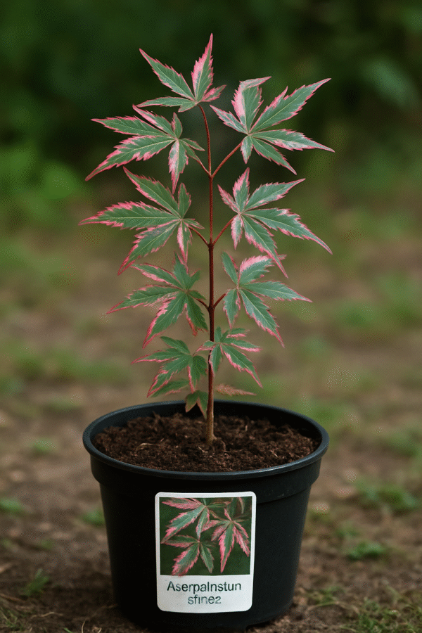 Klon palmowy 'Shirazz' - Acer palmatum 'Shirazz' - Sadzonka ozdobna, wyjątkowa kolorystyka liści