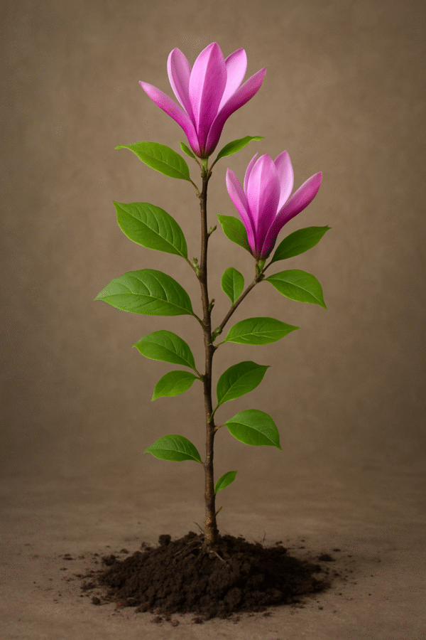 Magnolia 'George Henry Kern' - Magnolia x 'George Henry Kern' - Zwarty Krzew Ozdobny, Sadzonka w Doniczce