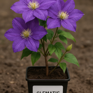 Powojnik (Clematis) - Clematis sp. - Sadzonka pnącza ozdobnego
