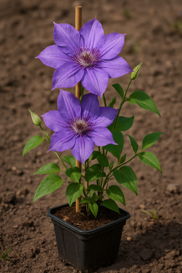 Powojnik (Clematis) – Uniwersalny pnącz do ogrodu
